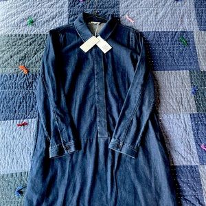 NWT COS Blue Jean long sleeve dress sz 10